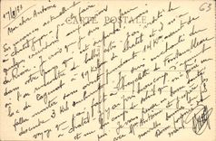 VINTAGE POSTCARD L Auvergne Castle of Tournoel