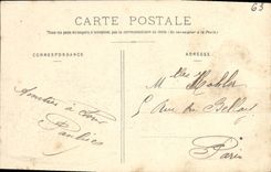 VINTAGE POSTCARD L Auvergne Puy de Dome Shepherd and sheep