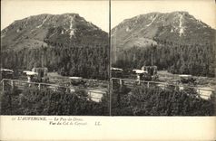 VINTAGE POSTCARD Auvergne Puy de Dome Seen of the Collar of Ceyssat