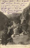 VINTAGE POSTCARD Auvergne Route of the Mount Gilds has Murols and Gorge of Surain
