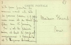 VINTAGE POSTCARD Puy Gros Seen Of the Road of the Mount Gilds in Bourboule