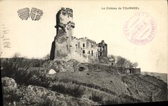VINTAGE POSTCARD the Castle De Tournoel
