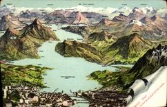 CPA Der Vierwaldstrattersee