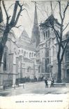 VINTAGE POSTCARD Geneva Cathedral Of Saint Pierre