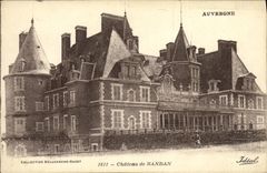 VINTAGE POSTCARD Castle of Randan