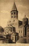 VINTAGE POSTCARD Notre Dame Of the Port L Apse Dimensions Northern
