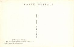 VINTAGE POSTCARD Villefranche De Rouergue Interior Renaissance