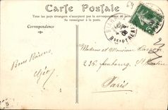 CPA Biarritz L Entree Du Chemin De La Cote Des Basques Et La Villa Belza