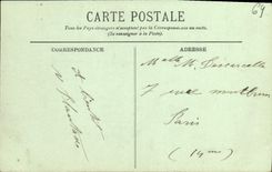 CPA Biarritz Les Bains Du Port Vieux vers le rocher de la vierge 