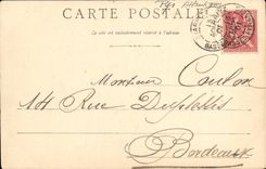 CPA Biarritz La Passerelle Et Le Phare