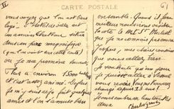 CPA Flers Entree Du Parc Du Chateau 