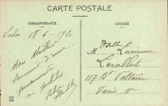 VINTAGE POSTCARD Dirtied De Bearn L Establishment