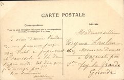 VINTAGE POSTCARD the Pyrenees Excursion With the Peak Of the South the Peak Seen Of the Bridge D Arizes