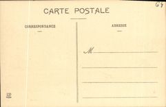 VINTAGE POSTCARD the Low Pyrenees Peak Of the South D Ossau Seen De Bioue Ahtique