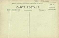 VINTAGE POSTCARD Interior Urrugne of L Church St Vincent Of Paul