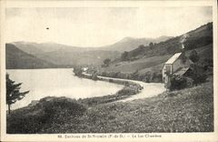 VINTAGE POSTCARD Surroundings Of Saint Nectary the Lake Chambon