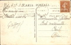 VINTAGE POSTCARD Stopping Of Insipid On Soiule