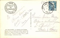 CPSM Insipid Sioute And the viaduct