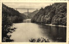 VINTAGE POSTCARD L Auvergne Viaduct of the Insipid ones