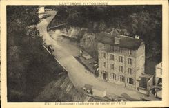 VINTAGE POSTCARD L Auvergne Viaduct of Insipid the Chaffraur Restaurant Seen Of