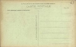 VINTAGE POSTCARD Riom the Tower of L Clock Belfry of 15th