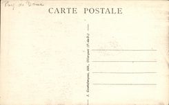 VINTAGE POSTCARD Riom Gate of L Church Of Marthuret