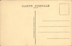 VINTAGE POSTCARD Interior Riom of L Church St Amable