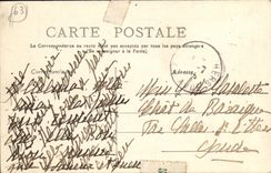 VINTAGE POSTCARD Surroundings of Chatel Guyon Chazeron the Castle