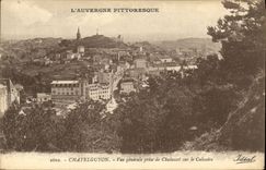 Opinion de ChatelGuyon de la POSTAL de la VENDIMIA tomada de Chaulsset en el martirio