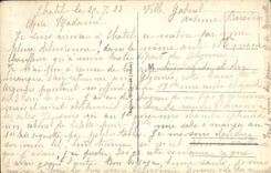 Valle de Chatel Guyon de la POSTAL de la VENDIMIA sin Sonci vista de Chalusset