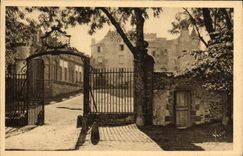 VINTAGE POSTCARD Surroundings of Chatel Guyon Ruins Of the Castle of Chazeron