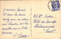 Opinion de Chatel Guyon de la POSTAL de la VENDIMIA el martirio