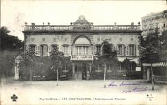 POSTAL ChatelGuyon L establecimiento hidropatico de la VENDIMIA