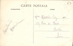 VINTAGE POSTCARD the lake Montcineyre curious Lake In the Shape about Crescent occupying the bottom D an old crater