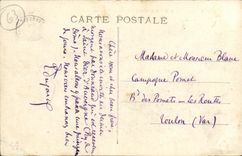 Panorama meridional de Clermont Ferrand de la POSTAL de la VENDIMIA