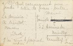 VINTAGE POSTCARD the Mount Gilds the Lake Chambon