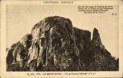 VINTAGE POSTCARD the Mount Gilds Peak Of the Capuchin