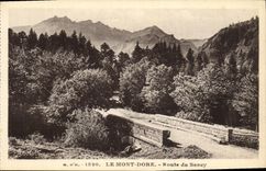 VINTAGE POSTCARD the Mount Gilds Road of Sancy