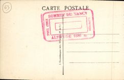 VINTAGE POSTCARD the Mount Gilds Road of Sancy