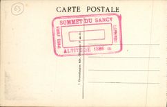 VINTAGE POSTCARD the Mount Gilds Valley Of Sancy L Winter