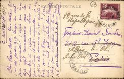 VINTAGE POSTCARD the Mount Gilds Chain of Sancy and Vallee D Hell