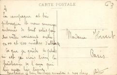 VINTAGE POSTCARD Environs of Mount Gilds and of Bourboule the cascade of the shaving mug