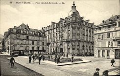 VINTAGE POSTCARD Mont Gilds Place Michel Bertrand