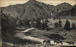 VINTAGE POSTCARD the Mount Gilds Sancy and the valley D hell