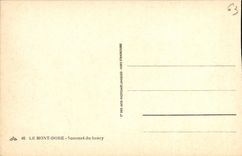 VINTAGE POSTCARD the Mount Gilds Summit Of Sancy