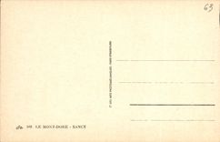 VINTAGE POSTCARD the Mount Gilds Sancy