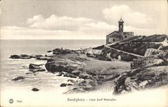 Ceja Sant Ampeglio de Bordighera de la POSTAL de la VENDIMIA