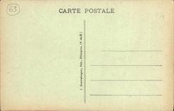 VINTAGE POSTCARD Bourboule the Large Bridge On the Dordogne