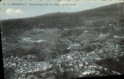 VINTAGE POSTCARD Bourboule View Taken Of the Plate of Charlannes