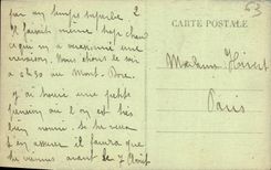 VINTAGE POSTCARD Surroundings of Bourboule Valley of Vendeix To the Foot Of the Rock